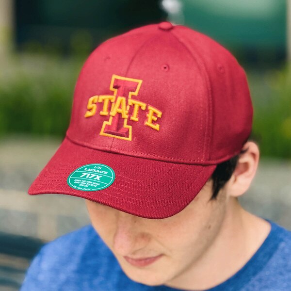 Legacy I-State Cardinal Fitted Hat front